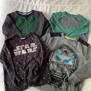 Lot boys long sleeve shirts GUC flip sequin!